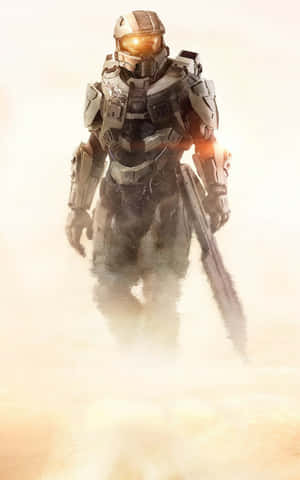 Master Chief Phone — Infinix Xpad 30 Pro Wallpaper