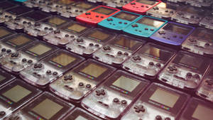 Wallpaper ng hanay ng mga modelo ng Game Boy Color