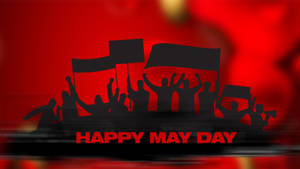 Wallpaper ng Masayang Pagdiriwang ng Araw ng Mayo