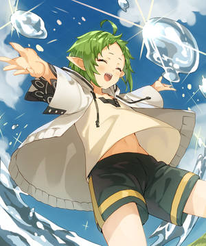 Masayang Sylphiette Mushoku Tensei wallpaper — Galaxy Z Fold Wallpaper