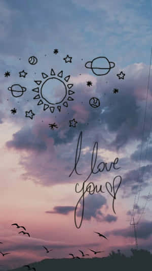 “Hayaang dalhin ka ng pag-ibig” — Love aesthetic GIF Wallpaper