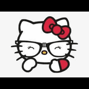 Hello Kitty na May Salamin