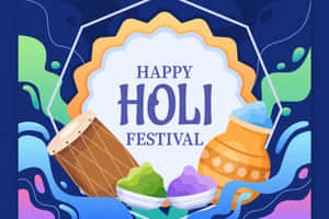 Holi — MacBook Air M2 Wallpaper