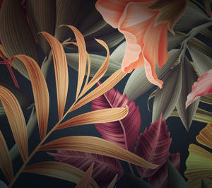 Huawei Aesthetic Leaves wallpaper