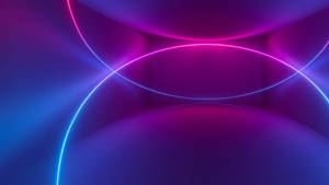 Huawei Mate 20 neon tunnel wallpaper