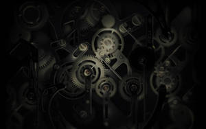 Huawei Mate dark gears wallpaper