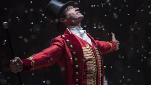 Wallpaper ni Hugh Jackman Bilang P.T. Barnum — iMac Wallpaper