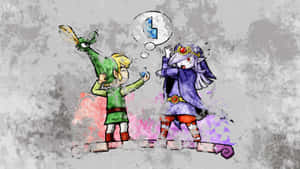Humanda sa isang epikong pakikipagsapalaran! — Zelda Wallpaper