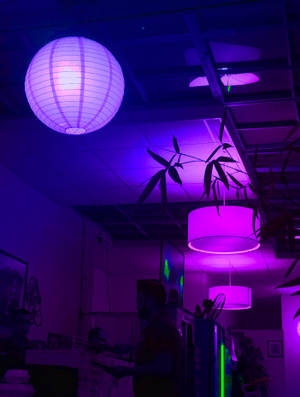 Ideya ng Kwarto na Aesthetic na Dark Purple — Dark purple aesthetic Wallpaper