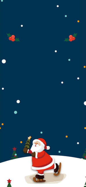 Christmas iPhone background