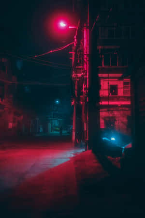 Neon Red Aesthetic — Neon Red Aesthetic Wallpaper
