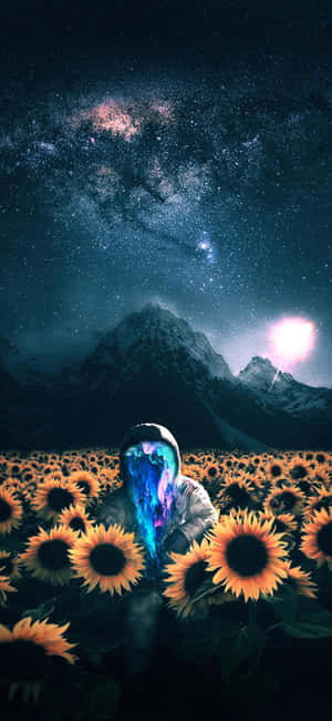 Astronaut Iphone — Galaxy A54 Wallpaper