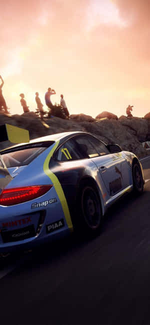 Iphone Xs Dirt Rally Background — iPhone X Wallpaper