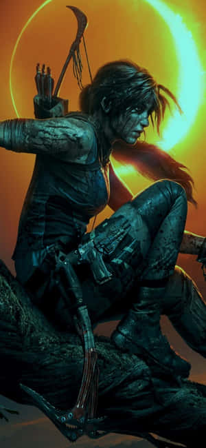 Iphone X Shadow Of The Tomb Raider Background — iPhone 13 Pro Wallpaper