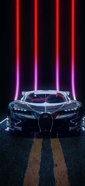 Iphone Xs Bugatti Background — iPhone 12 Pro Max Wallpaper