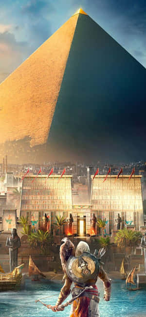 Iphone X Assassin's Creed Origins Background — iPhone 17e Wallpaper