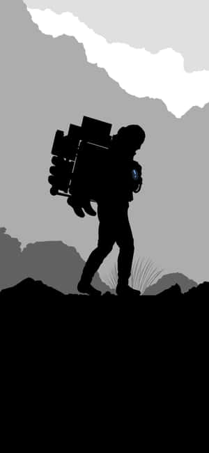 Iphone X Death Stranding Background — iPhone 14 Pro Wallpaper