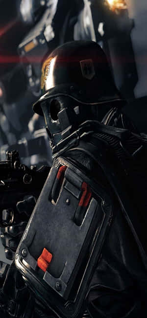 Iphone Xs Wolfenstein Ii Background — iPhone Xs Max Wallpaper