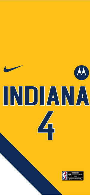 Indiana Pacers vector art jersey wallpaper — Samsung S23 Ultra Wallpaper