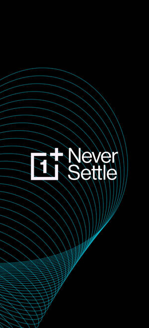 Oneplus Never Settle Line Cylinder wallpaper