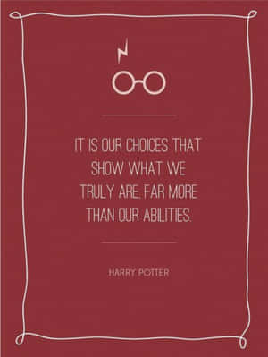 Inspirasyonal na Harry Potter Quotes Wallpaper