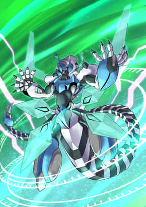 Mabigat, nakakabig na laban sa pagitan ng mga dragon ng Yu-Gi-Oh — Realme Pad Wallpaper