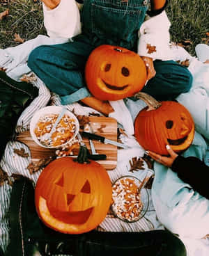 Mga larawan ng astetiko ng Halloween