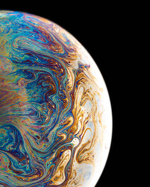 Iphone 12 Pro Max Planeta Psychedelic wallpaper
