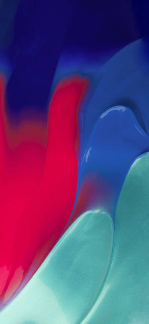 Iphone 13 abstract na pula na pintura na wallpaper