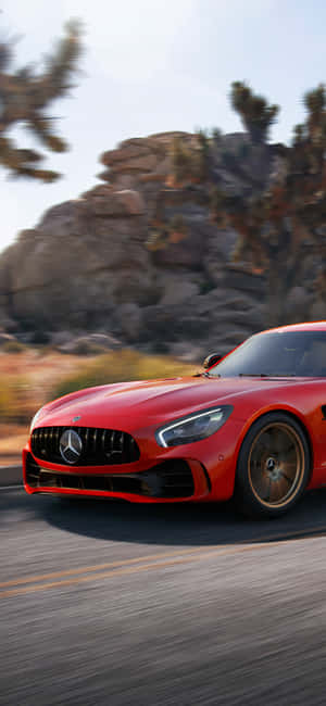 Iphone X Amg Gt-r Background — iPhone X Wallpaper