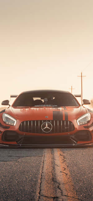 Iphone X Amg Gt-r Background — iPhone X Wallpaper