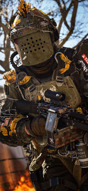 Iphone X Call Of Duty Black Ops Cold War Background — iPhone 15 Wallpaper