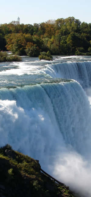 Iphone X Niagara Falls Background — iPhone 17 Wallpaper