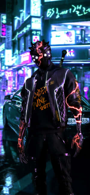 Iphone X Cyberpunk 2077 Background — Galaxy S24 Wallpaper