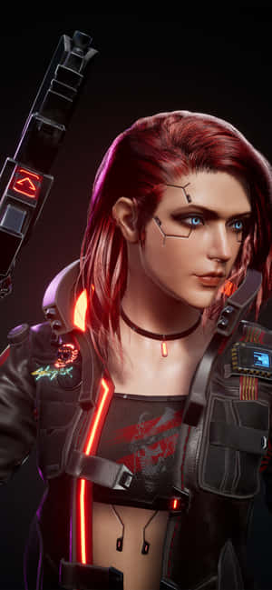 Iphone X Cyberpunk 2077 Background — Galaxy S25 Ultra Wallpaper