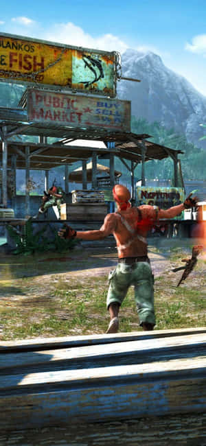 Iphone X Far Cry 3 Background — iPhone X Wallpaper