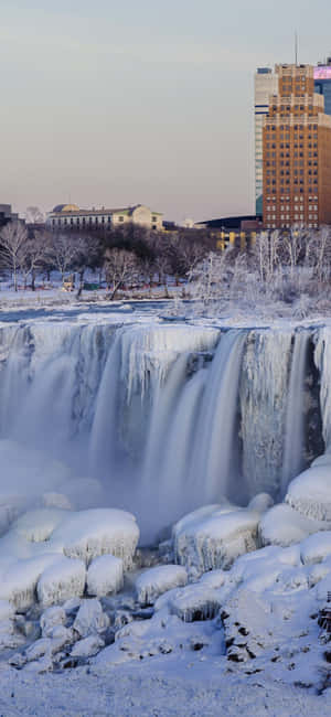Iphone X Niagara Falls Background — iPhone Xs Wallpaper