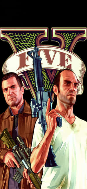 Iphone X Grand Theft Auto V Background — iPhone 18 Pro Max Wallpaper