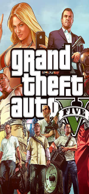 Iphone X Grand Theft Auto V Background — iPhone 15 Plus Wallpaper