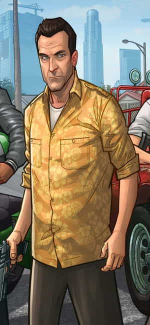 Iphone X Grand Theft Auto V Background — iPhone X Wallpaper