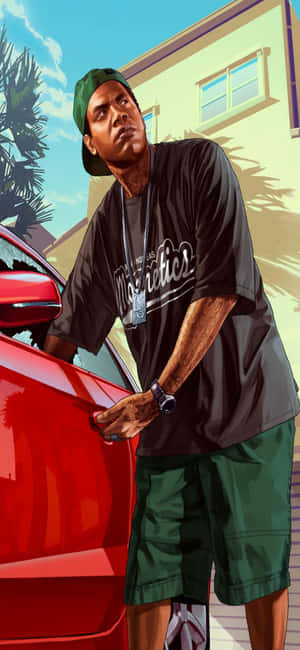 Iphone X Grand Theft Auto V Background — Tecno Camon 50 Pro Wallpaper
