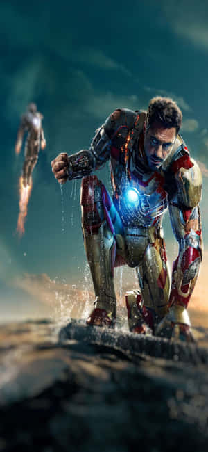 Iphone X Iron Man Background — iPhone 17e Wallpaper