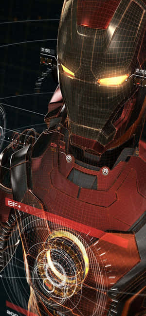 Iphone X Iron Man Background — Galaxy S26 Wallpaper