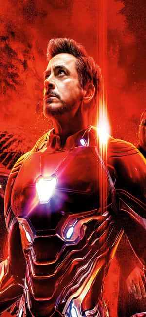 Iphone X Iron Man Background — iPhone 12 Wallpaper