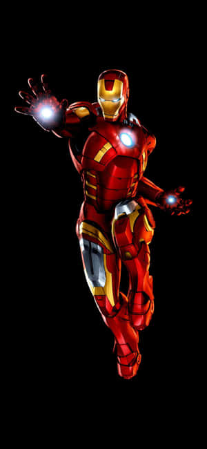 Iphone X Iron Man Background — Vivo T5x Wallpaper