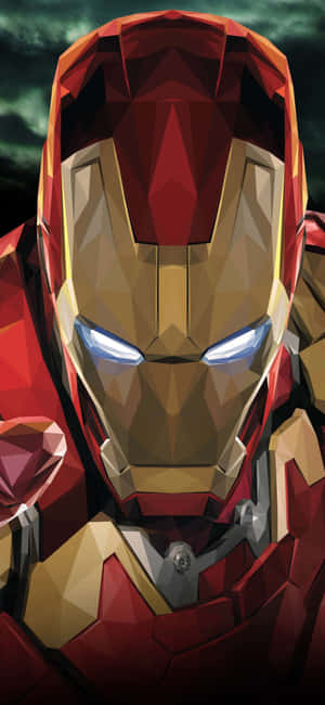 Iphone X Iron Man Background — Galaxy S25 Edge Wallpaper