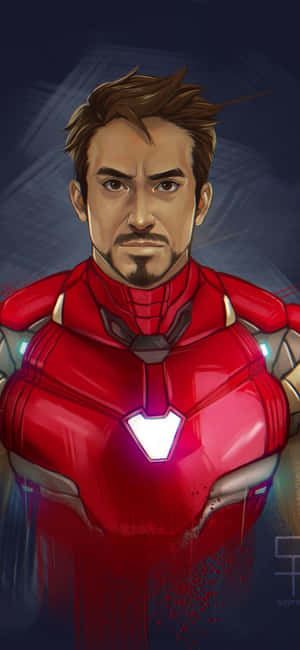 Iphone X Iron Man Background — Galaxy S25 FE Wallpaper