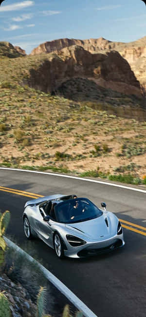 Iphone X Mclaren 720s Background — Vivo V70 FE Wallpaper