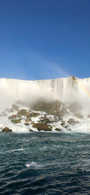 Iphone X Niagara Falls Background — iPhone 16e Wallpaper