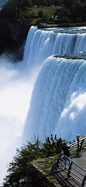 Iphone X Niagara Falls Background — iPhone Xs Wallpaper